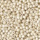 Rocalla cristal 11/0 (2mm) - Blanco navajo